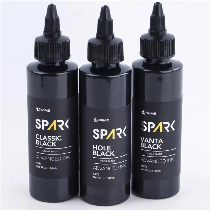 4OZ Organic 3 Series Classic Black Hole Black Vanta Black Tattoo Ink suppliers