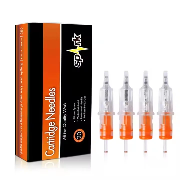 Disposable Spark Tattoo Cartridge Needles OEM Cleaner And Safer Product