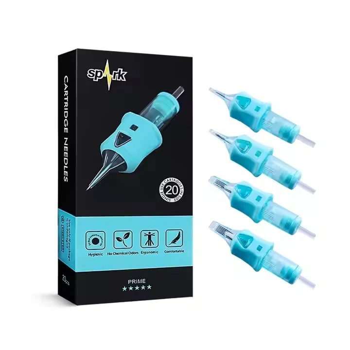 SPARK Brand New Transparent Shell Membrane 0.35 mm /12 Tattoo Cartridge Needles For Tattoo Shop Supply