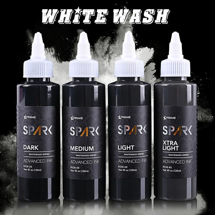 4oz hữu cơ sáng và dài - Băng hình hình xăm hình tia trắng kéo dài cho trang điểm vĩnh viễn