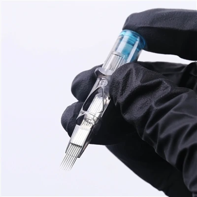 4 kích cỡ thép không gỉ hình xăm hộp mực neddles cho nghệ thuật xăm