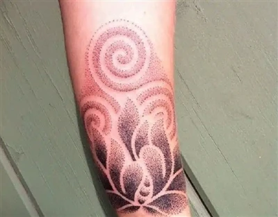 Một hình xăm pointillism là gì?