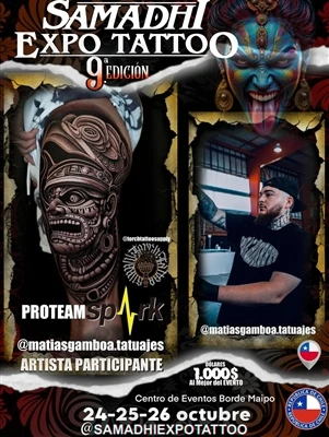 Nghệ sĩ người Chile @matiasgamboa.tatuajes tham gia đội hình ngôi sao - tham ...
