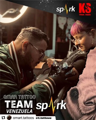 Spark Cartridges Nhà tài trợ Nghệ sĩ xăm hình