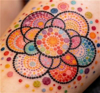 Hình xăm Pointillism là gì?