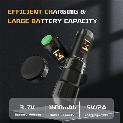 Liên tục điều chỉnh Stoke Dual Pin Wireless Machine máy viết