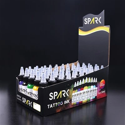 Spark hữu cơ 0,5 oz khô nhanh thiết kế lâu dài cung cấp hình xăm mực trang điểm vĩnh viễn cho nghệ thuật cơ thể