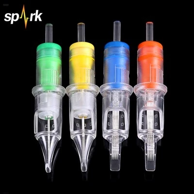 Spark dùng một lần bằng thép không gỉ chính xác tương thích dễ sử dụng hình xăm dòng mực mịn