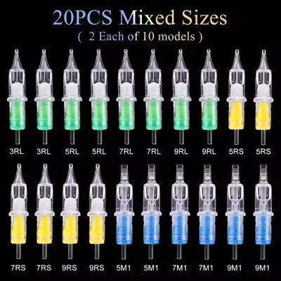 Spark Professional Universal Pmu Kim Hộp mực Ultrahard Hình xăm Hộp mực Kim Bán nhà máy sản xuất