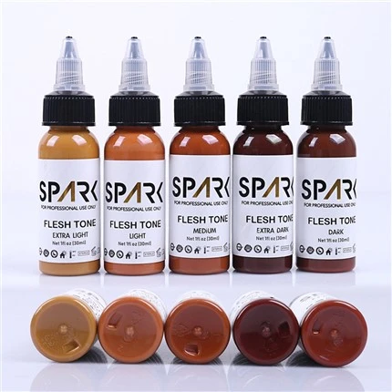 Spark feavh skin toptoo ink set