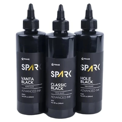 Bán buôn 8oz 240ml Tattoo Ink Set Custom Black Organic Liquid Chức năng vĩnh viễn chất lượng cao