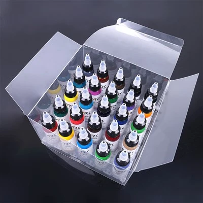 Bán buôn tùy chỉnh cao - end 1oz dài - màu kéo dài mịn mịn Spark premium tattoo Ink cho nghệ thuật cơ thể