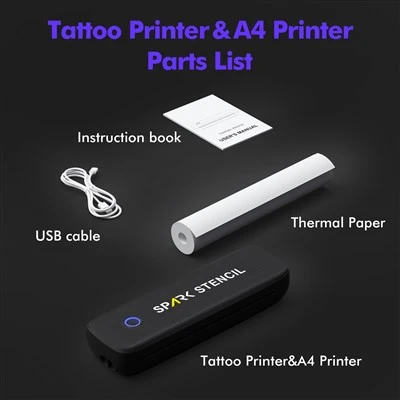 Không dây bluetooth tạm thời máy xăm hình xăm hình xốp