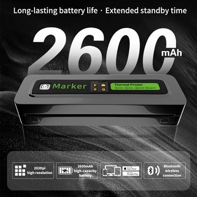 Wireless Bluetooth Thermal Printer For Tattoo Stencil - Portable Instant Tattoo Transfer Machine Wireless Bluetooth Thermal Printer For Tattoo Stencil - Portable Instant Tattoo Transfer Machine