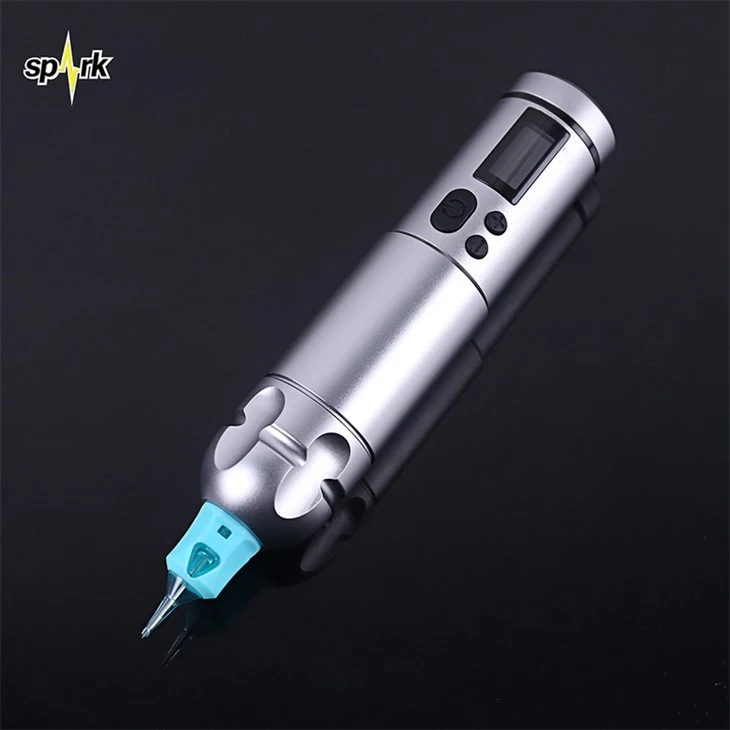 Máy xăm không dây Pin Spark Máy xăm cho nghệ thuật cơ thể