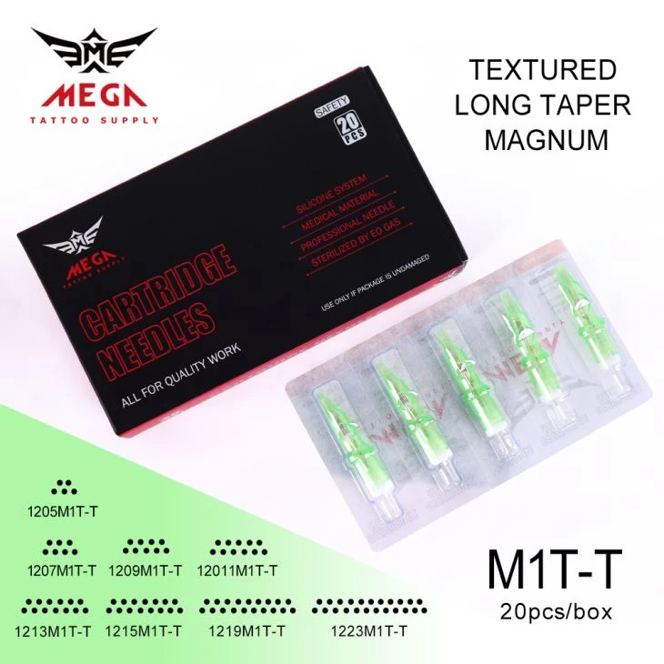 2020 Hộp mực hình xăm có kết cấu tốt nhất Hộp mực hình xăm dài hình nón0,35mm
