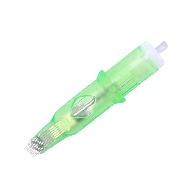 Hộp mực hình xăm Mega Hộp mực kim Magnum cong 0,35mm