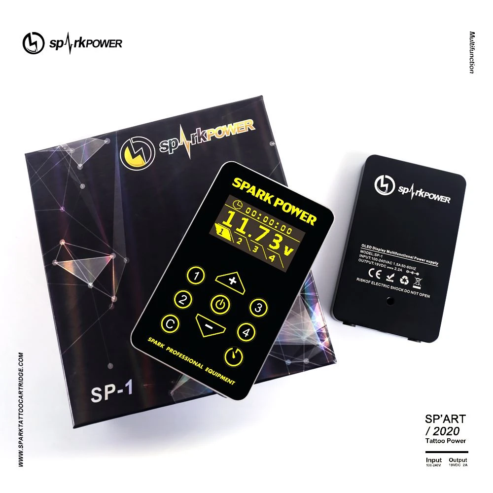 Màn hình cảm ứng OLED Spark Tattoo Power Supply 2.2A