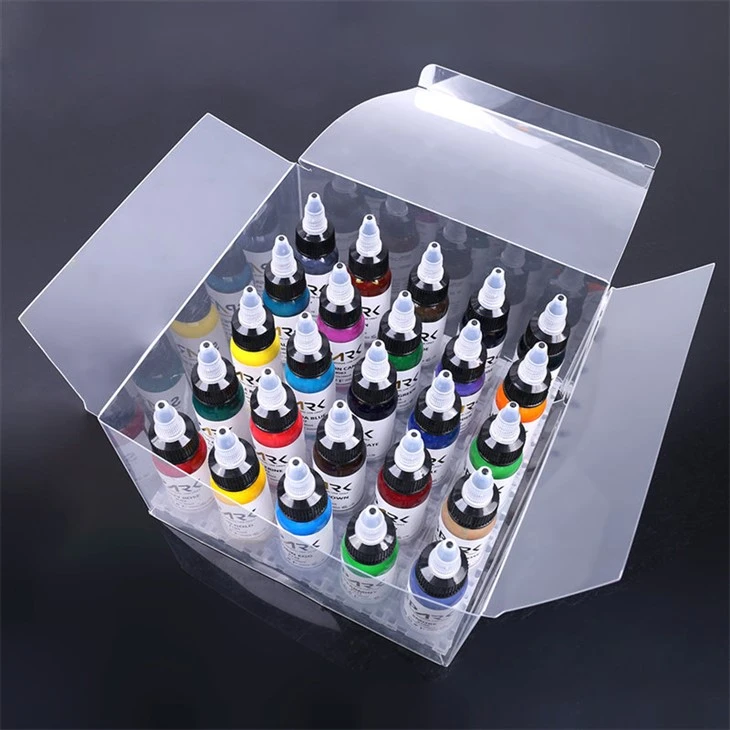 Bộ 25 màu Light Tattoo Ink Spark Original Tattoo Ink Black