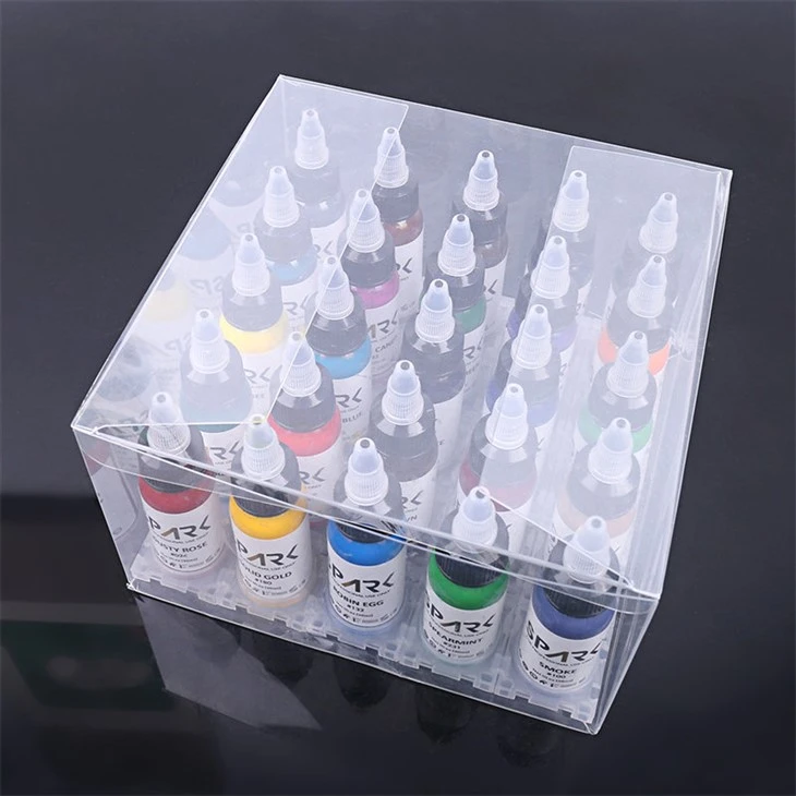 Bộ 25 màu Spark Tattoo Ink Mực xăm với số lượng lớn Mực xăm siêu đen