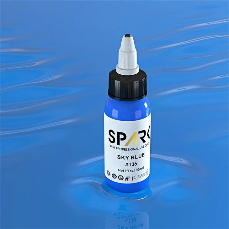 Bộ 25 màu Mực xăm Spark Mực xăm thuần chay Mực xăm 30ml Sắc tố