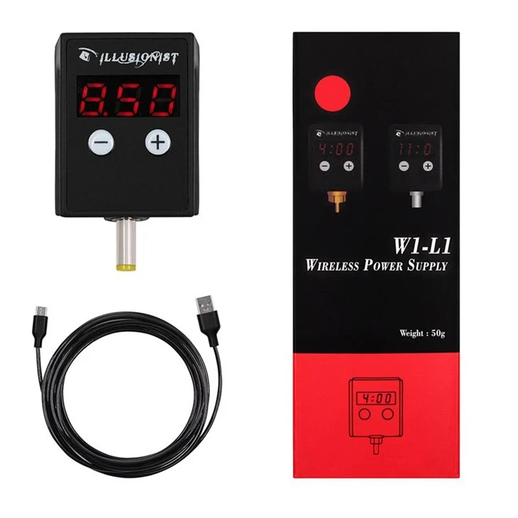 Bộ nguồn không dây 4V{1}}V Pin hình xăm 1500mAh