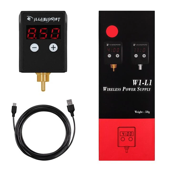 5.6*4.7*3.6CM 3*8CM Nguồn hình xăm không dây Pin hình xăm