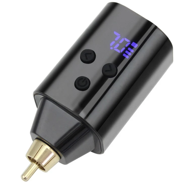 Nguồn cung cấp năng lượng cho hình xăm RCA Pin hình xăm không dây
