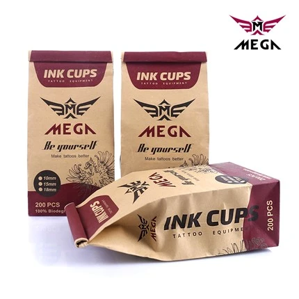 Cốc mực xăm thân thiện với môi trường có thể phân hủy sinh học 100%