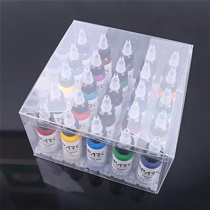Bộ 25 màu Spark Tattoo Ink Mực xăm với số lượng lớn Mực xăm siêu đen