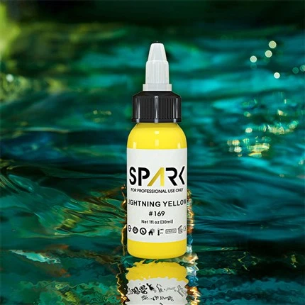 Bộ 25 màu mực xăm Spark Tattoo Ink Set sắc tố chuyên nghiệp
