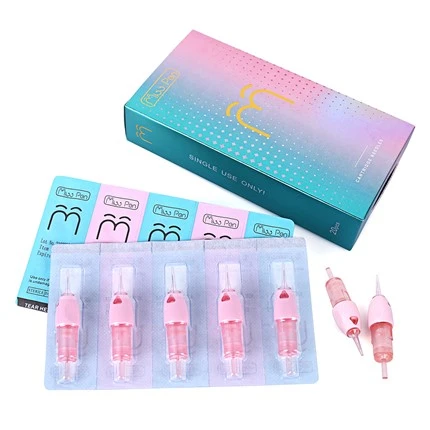 Mới nhất 20 cái/hộp SPARK Misspen PMU Cartridge Dùng một lần Vô trùng Tattoo Needle Eyebrow Cartridge