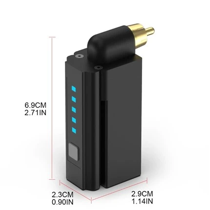 Pin không dây cho hình xăm Nguồn cung cấp năng lượng cho hình xăm không dây