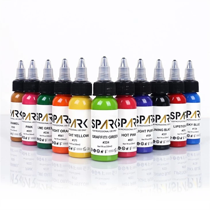 Mực xăm Black Light Tattoo Ink Spark Original