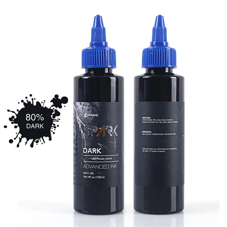 Mực xăm số lượng lớn Mực xăm đen Spark Tattoo Ink