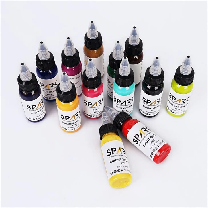 Mực xăm số lượng lớn Tattoo Ink Spark Original