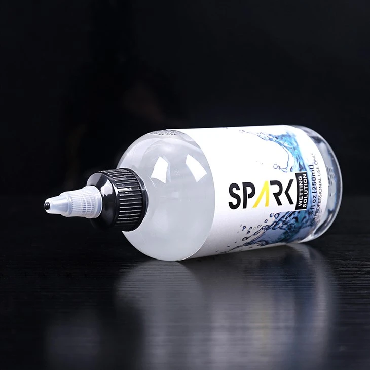 240ML 8OZ với số lượng lớn Giải pháp làm ướt hình xăm Spark Giải pháp trộn hình xăm Spark Ink Ink hình xăm