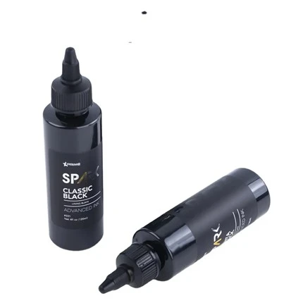 Mực xăm màu đen Màu đen cổ điển 4OZ lót dòng mực đen Spark Tattoo Ink Mực xăm màu đen ánh sáng