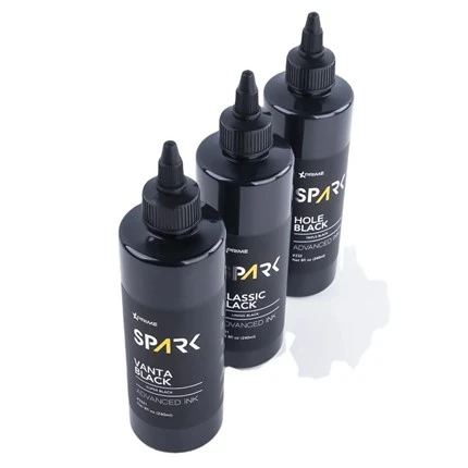 Vanta Black 8OZ 4OZ Super Black Ink Series Spark Tattoo Ink Bộ mực xăm chuyên nghiệp
